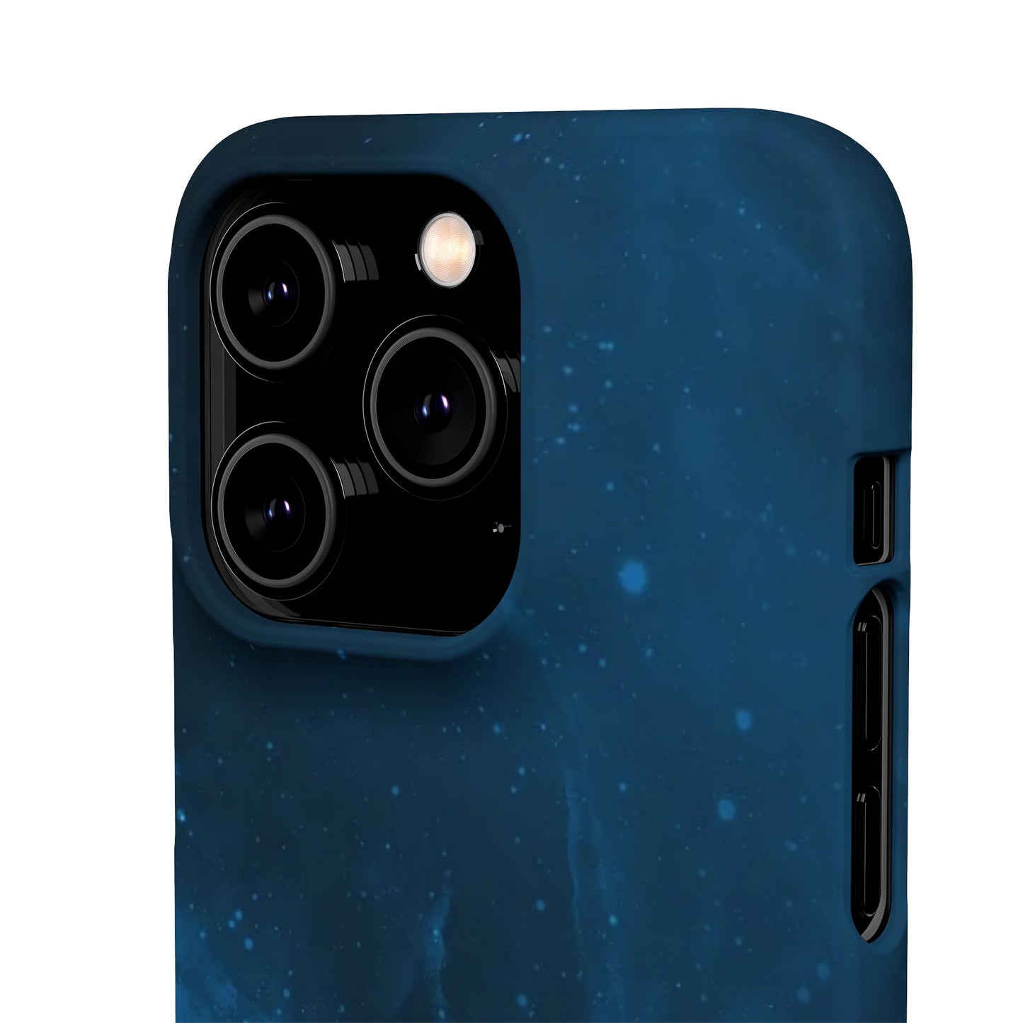 Galaxy Horizon Phone Case — Blue Space Planet Snap Case