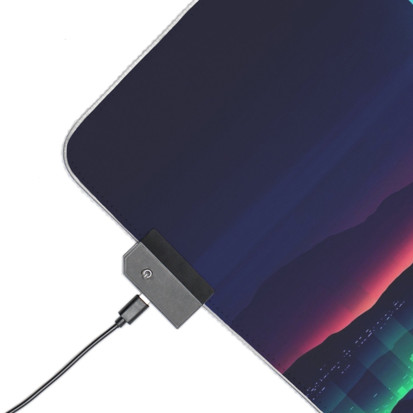 RGB LED Futuristic Gaming Mouse Pad