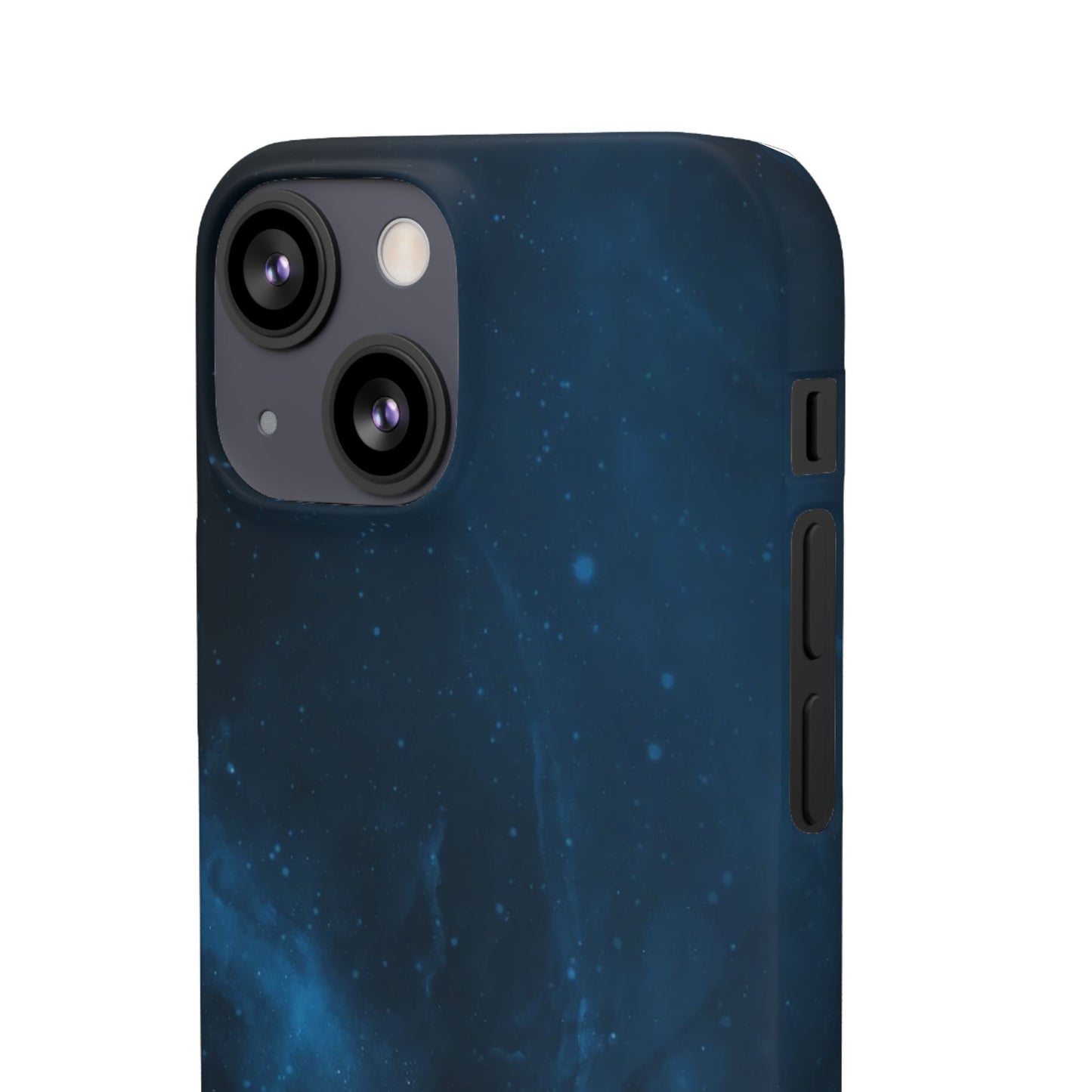 Galaxy Horizon Phone Case — Blue Space Planet Snap Case