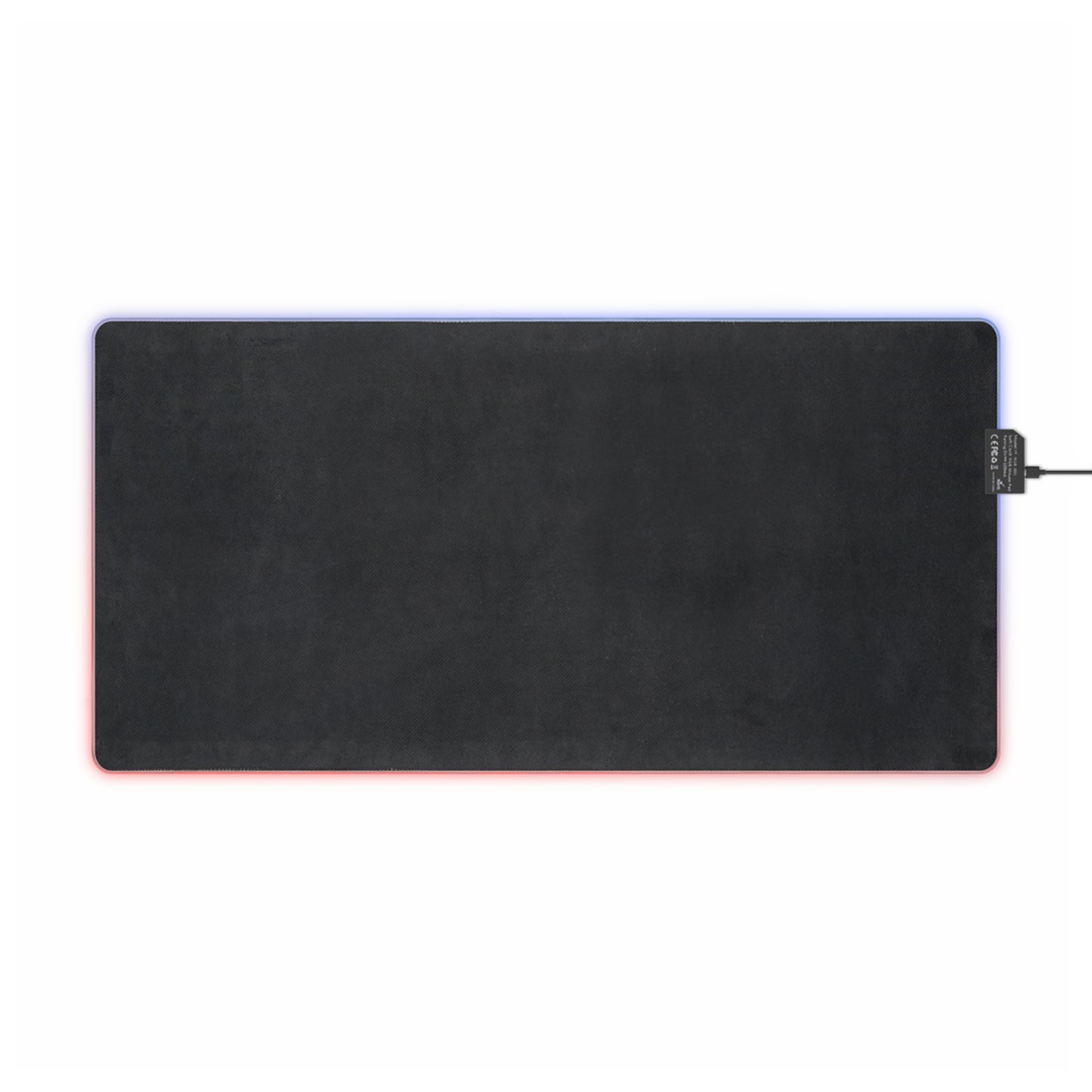 LED Gaming Mouse Pad — Minimal Winter Tree RGB Desk Mat