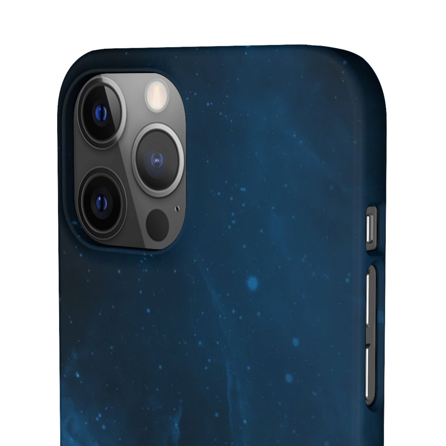 Galaxy Horizon Phone Case — Blue Space Planet Snap Case