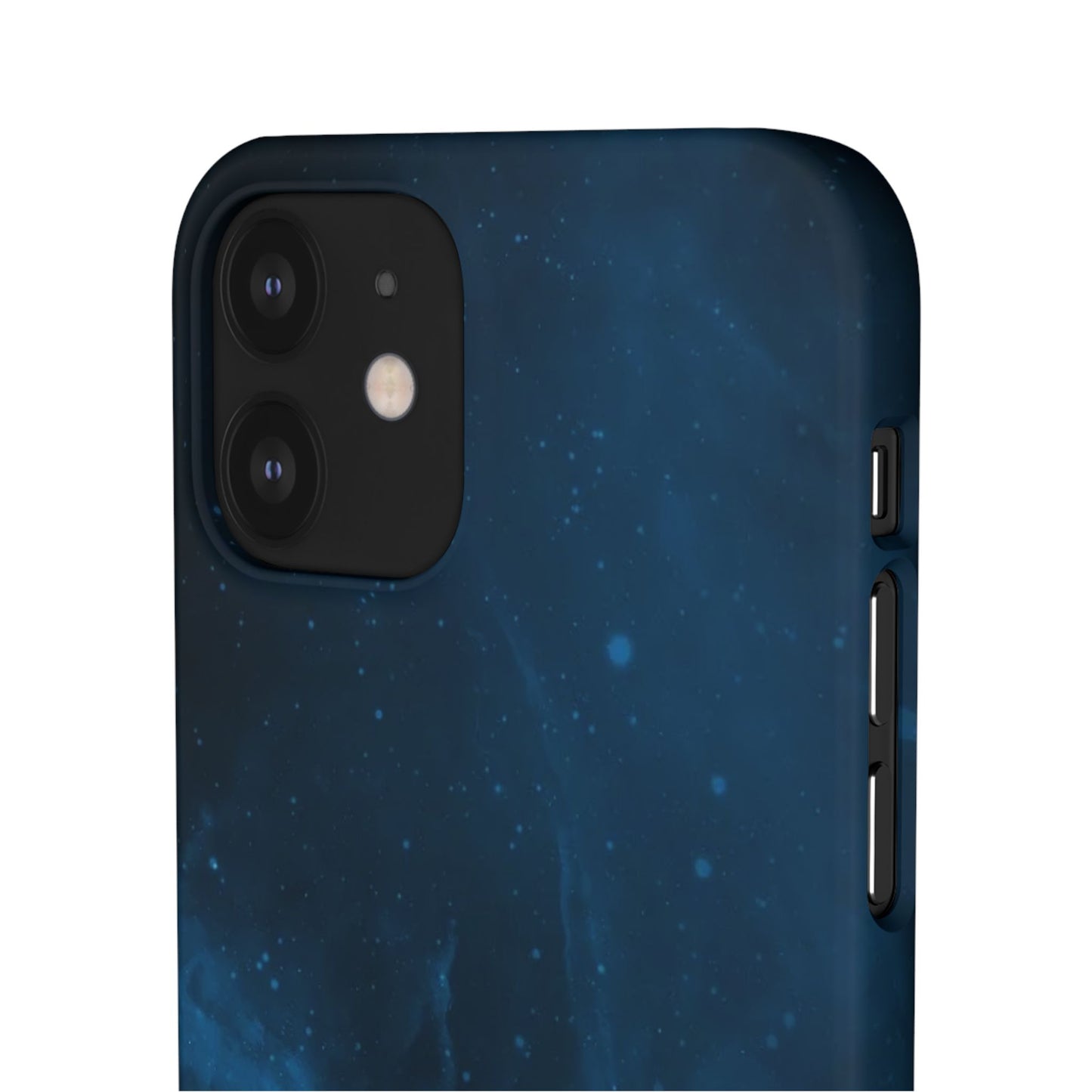 Galaxy Horizon Phone Case — Blue Space Planet Snap Case
