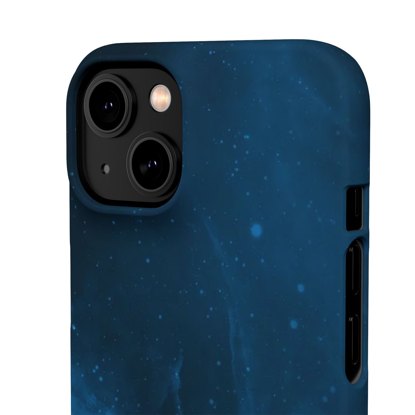 Galaxy Horizon Phone Case — Blue Space Planet Snap Case