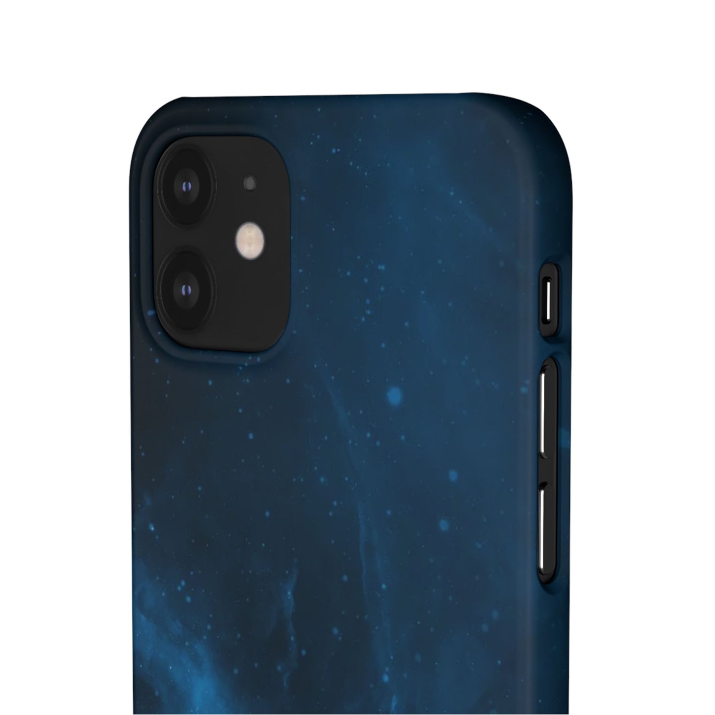 Galaxy Horizon Phone Case — Blue Space Planet Snap Case