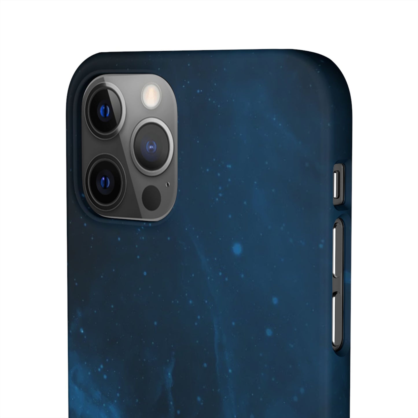 Galaxy Horizon Phone Case — Blue Space Planet Snap Case