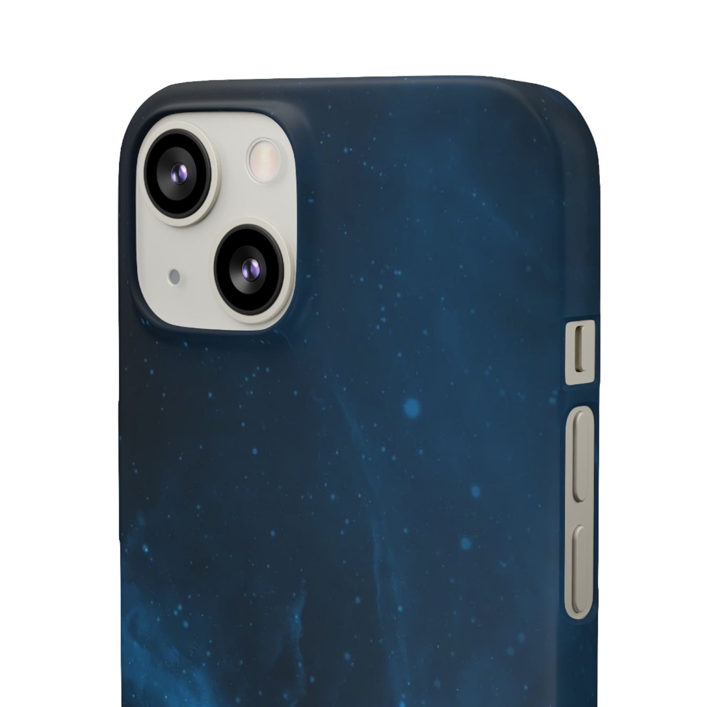 Galaxy Horizon Phone Case — Blue Space Planet Snap Case