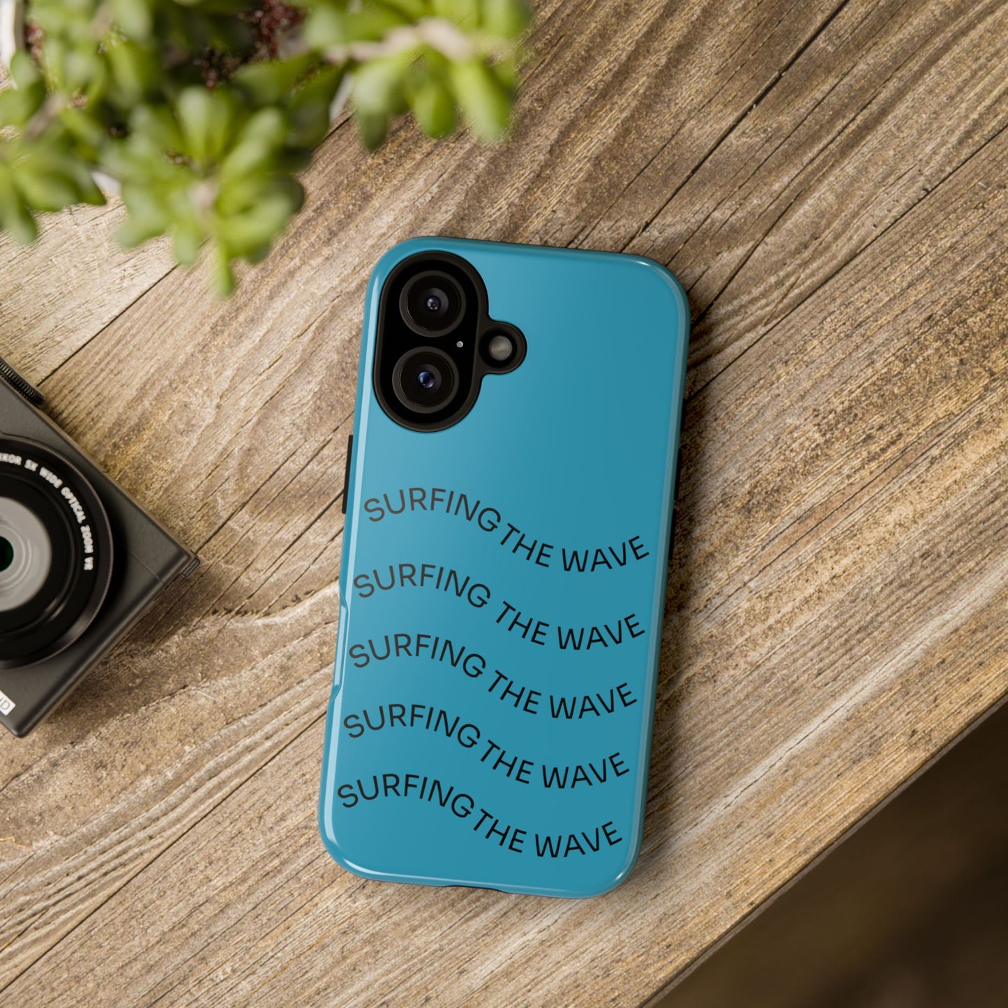 Surfing Wave Phone Case