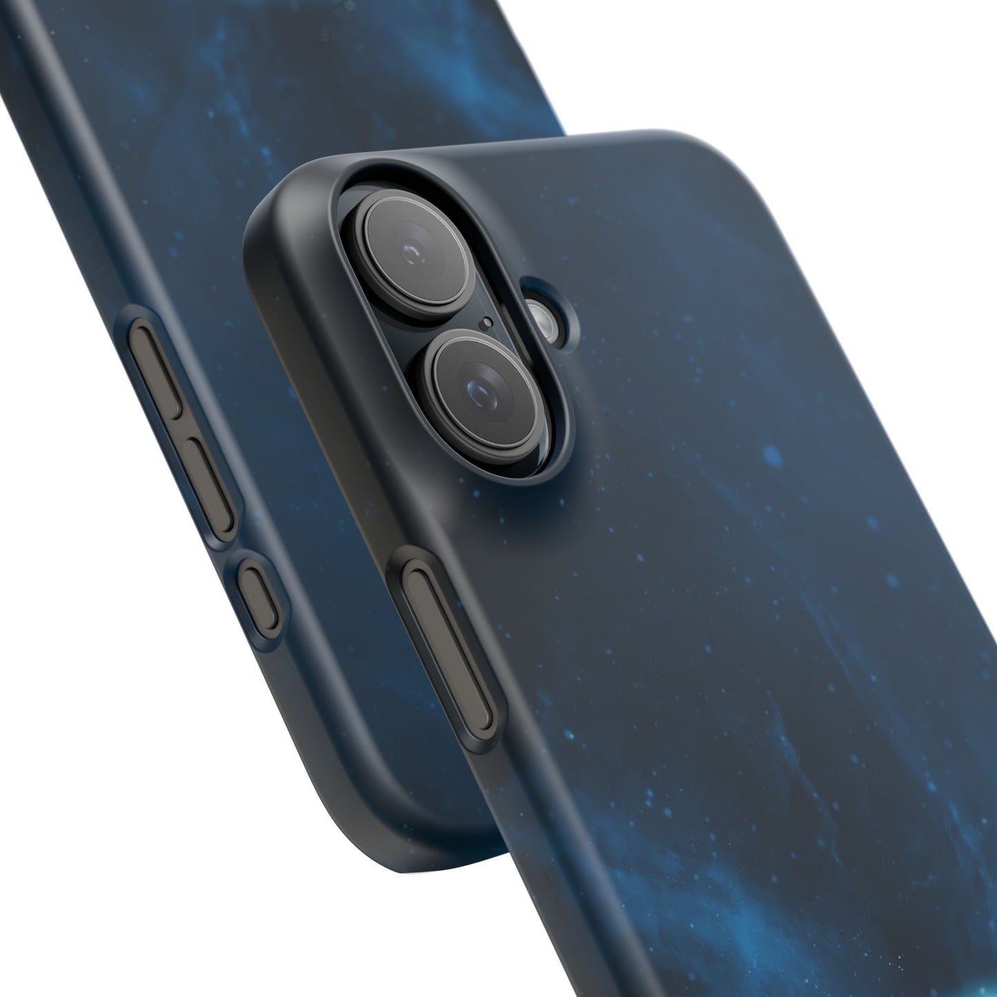 Galaxy Horizon Phone Case — Blue Space Planet Snap Case