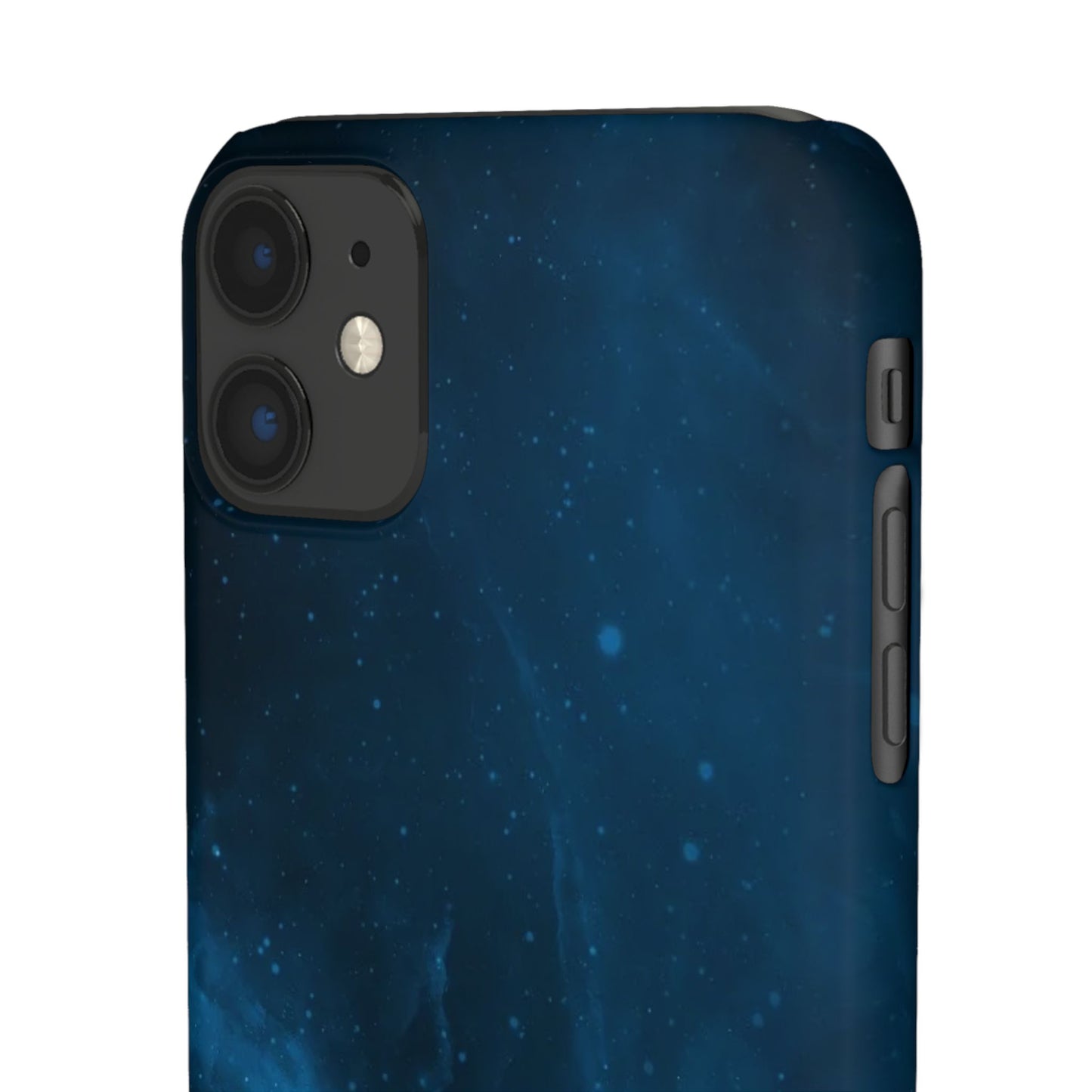 Galaxy Horizon Phone Case — Blue Space Planet Snap Case