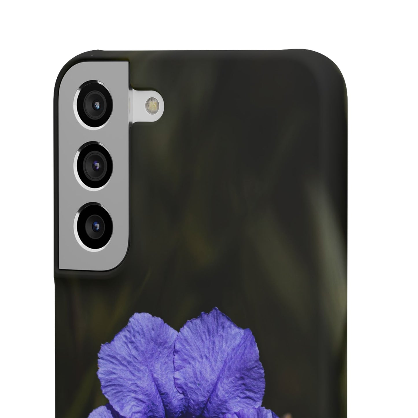Purple Petunia Phone Case — Floral Snap Case
