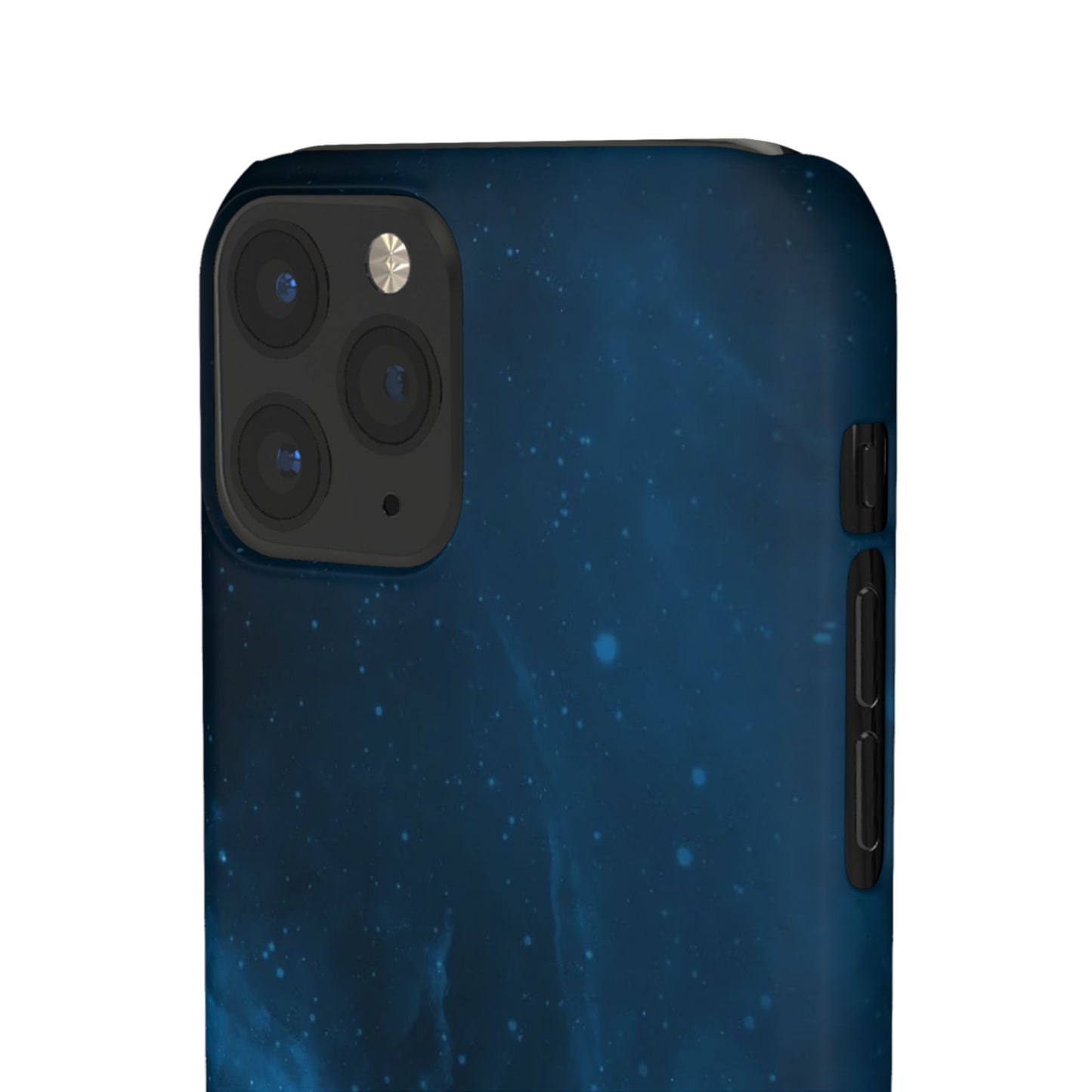 Galaxy Horizon Phone Case — Blue Space Planet Snap Case