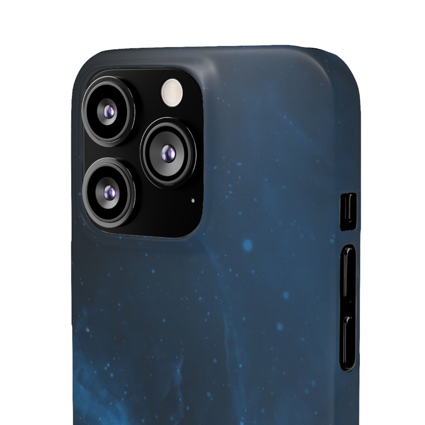 Galaxy Horizon Phone Case — Blue Space Planet Snap Case