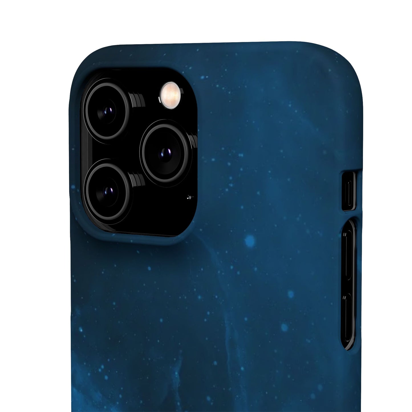 Galaxy Horizon Phone Case — Blue Space Planet Snap Case