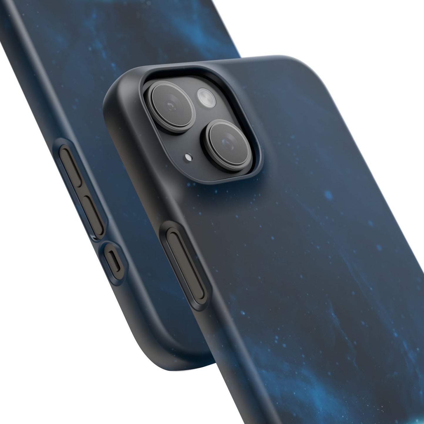 Galaxy Horizon Phone Case — Blue Space Planet Snap Case
